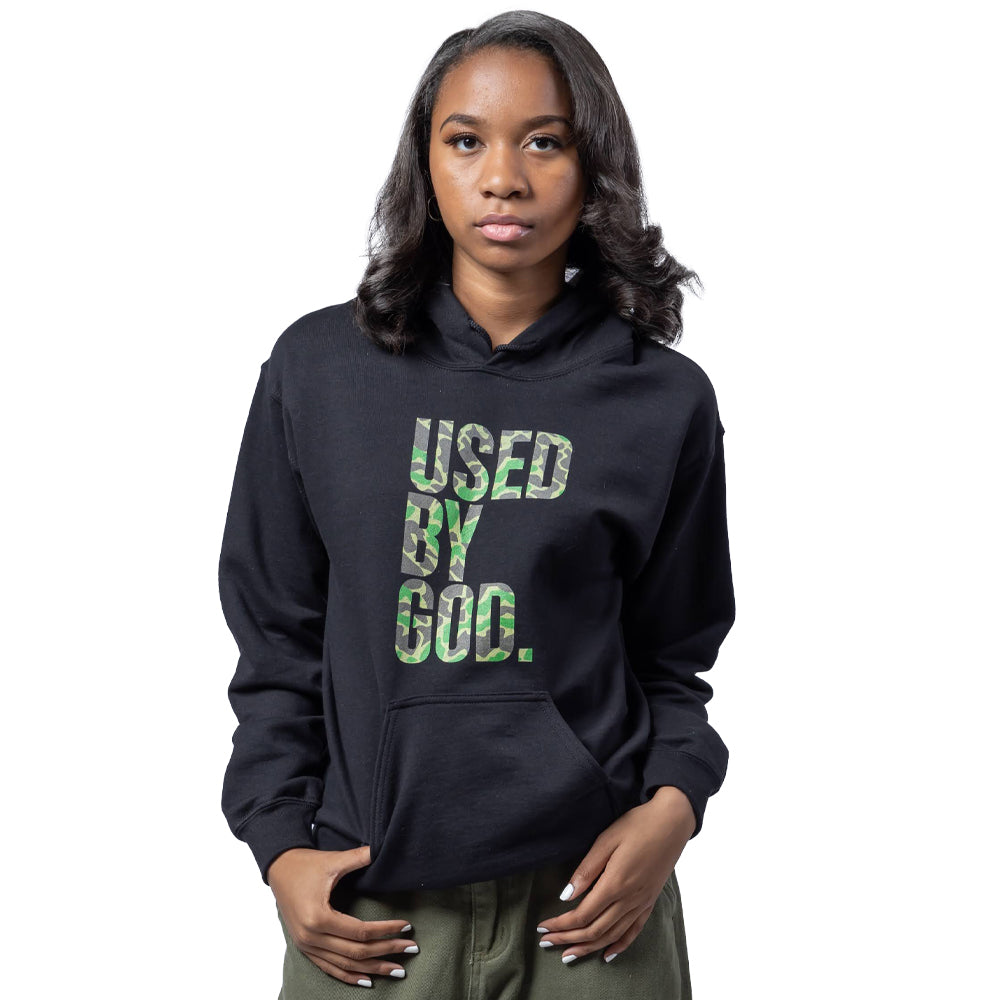 Used By God Camo Hoodie