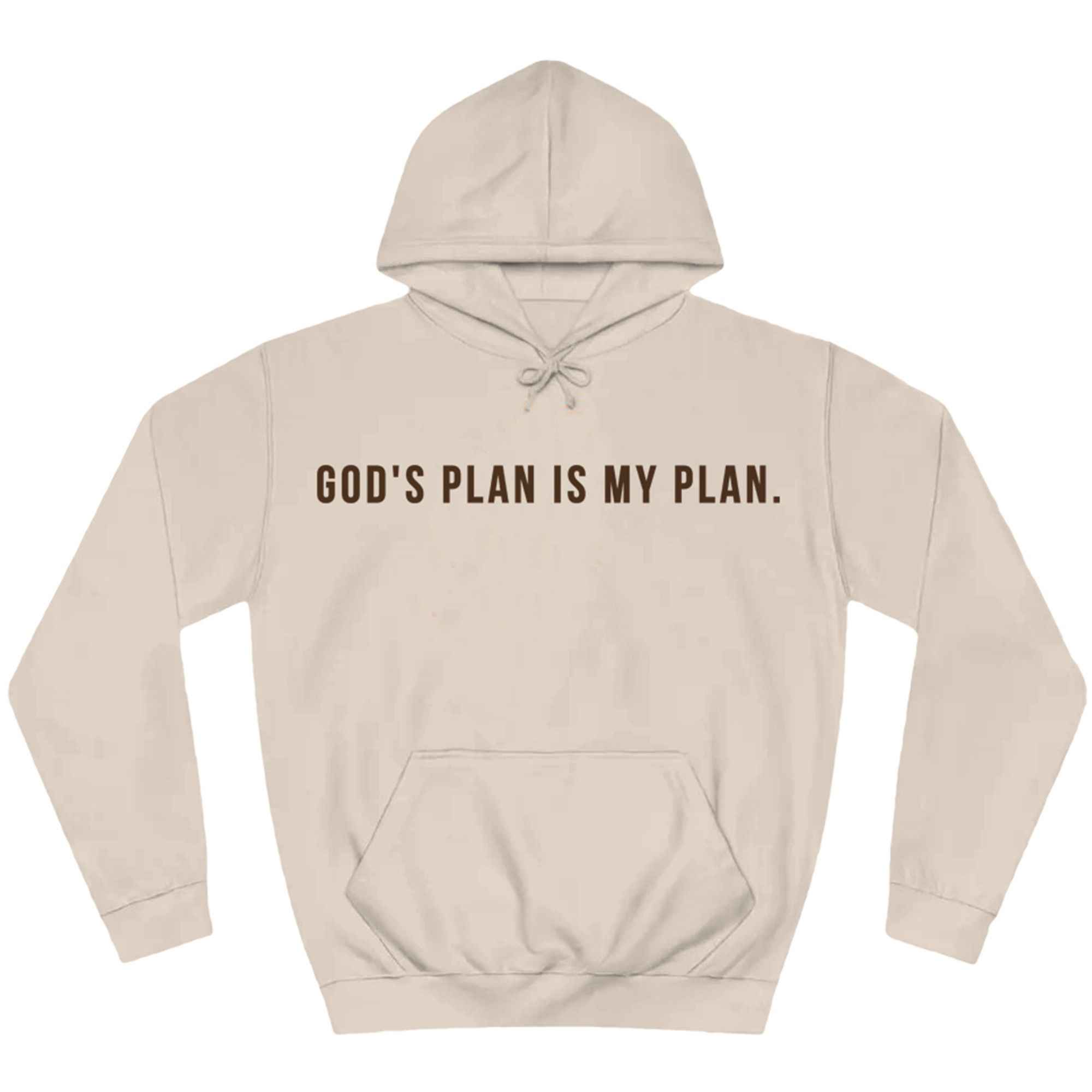 God's Plan My Plan Jeremiah Hoodie