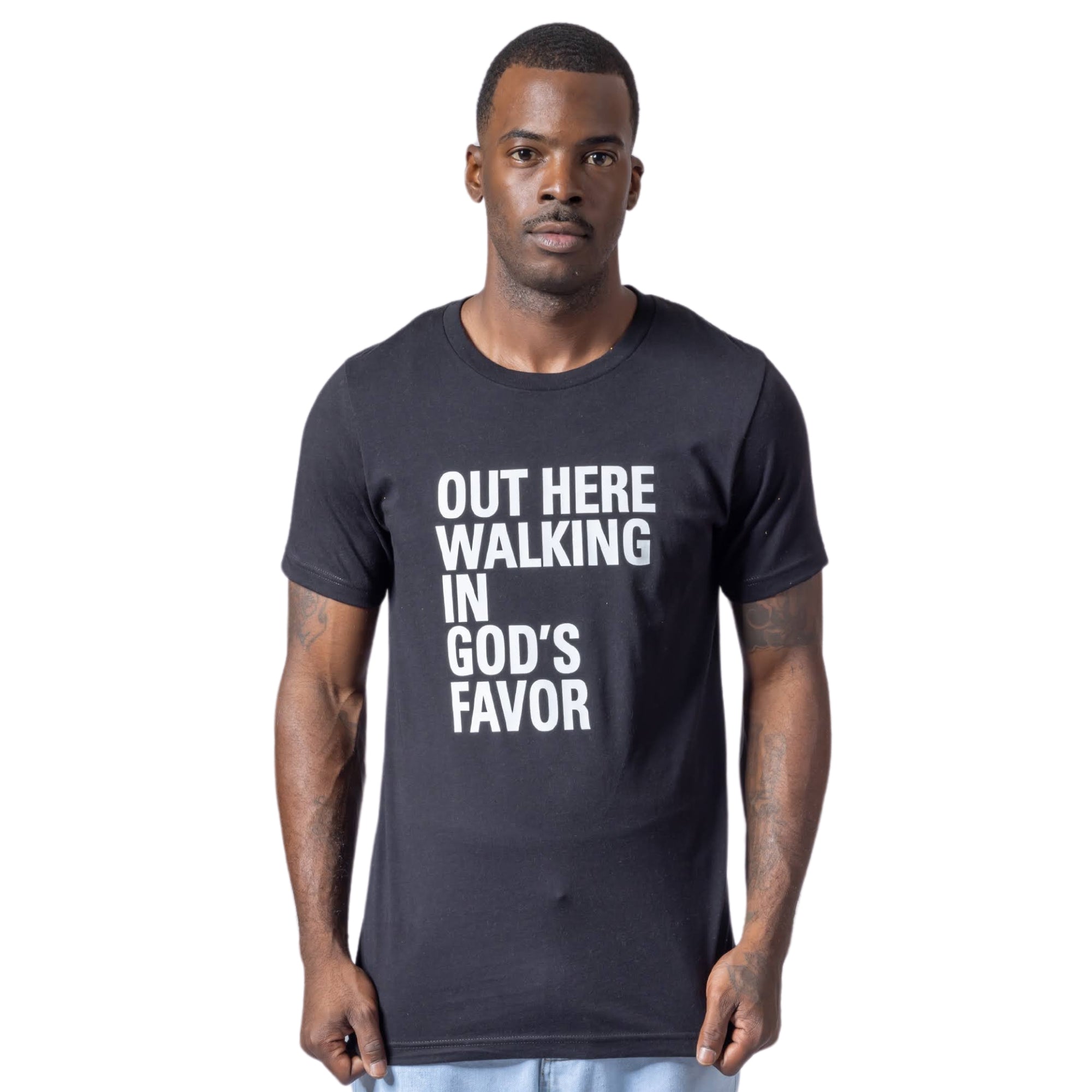 Walking In God's Favor Original Tee, Used By God, Used By God Clothing, Christian Apparel, Christian T-Shirts, Christian Shirts, christian t shirts for women, Men's Christian T-Shirt, Christian Clothing, God Shirts, christian clothing t shirts, Christian Sweatshirts, womens christian t shirts, t-shirts about jesus, God Clothing, Jesus Hoodie, Jesus Clothes, God Is Dope, Art Of Homage, Red Letter Clothing, Elevated Faith, Beacon Threads, God The Father Apparel