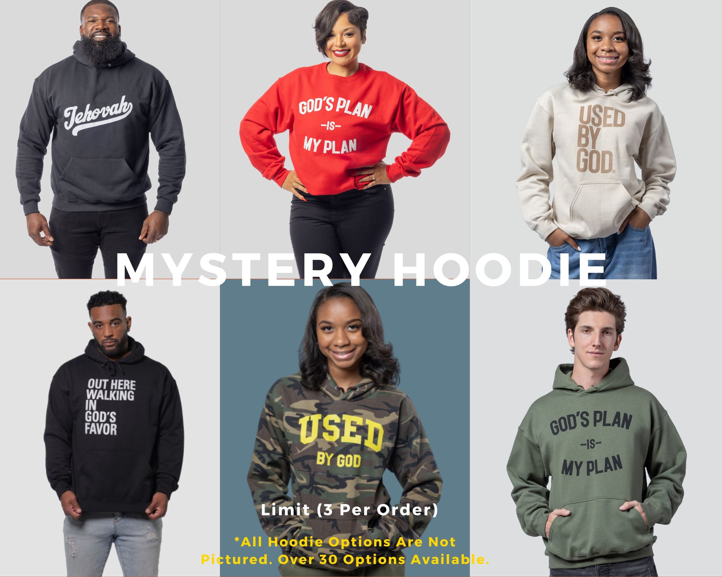 Mystery Hoodie (Limit 3 Per Order)