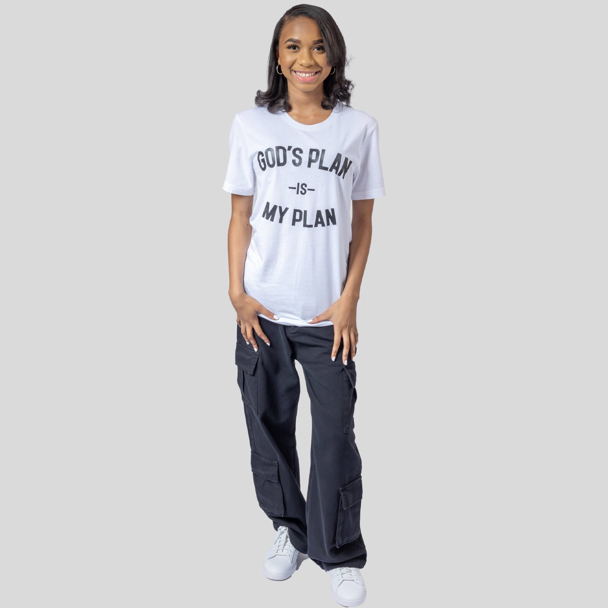 God's Plan My Plan Original Tee (B&W)