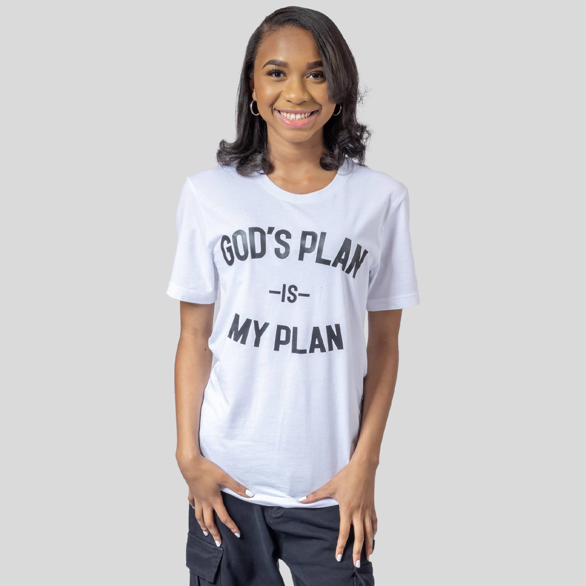 God's Plan My Plan Original Tee (B&W)