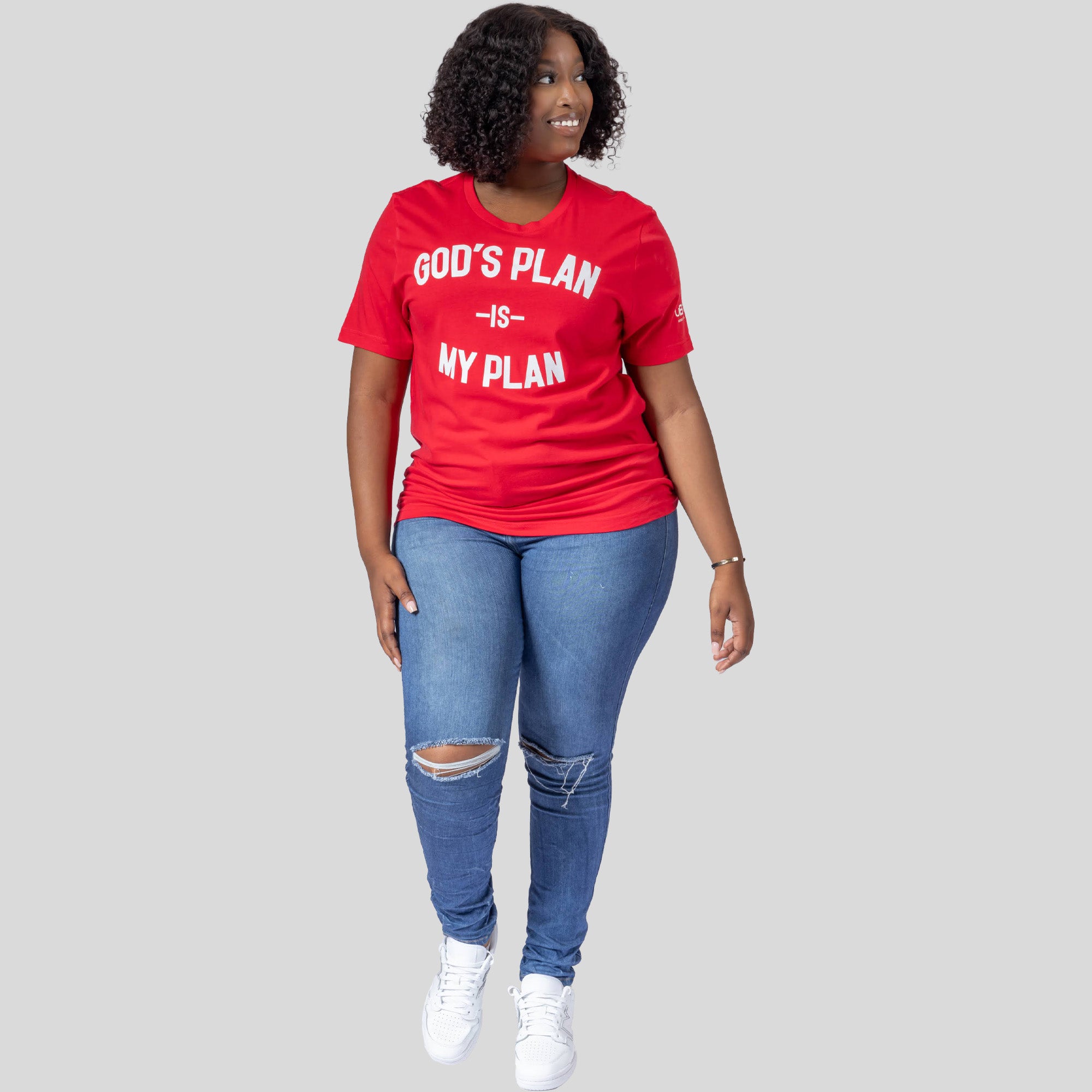 God's Plan My Plan Original Tee (Fire)