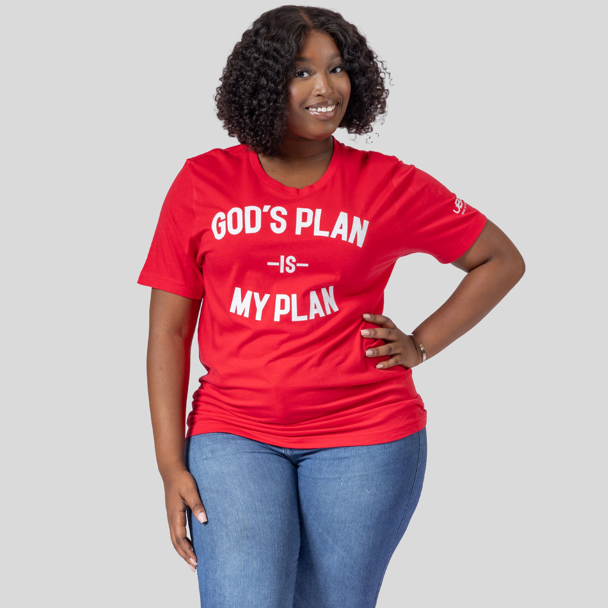 God's Plan My Plan Original Tee (Fire)