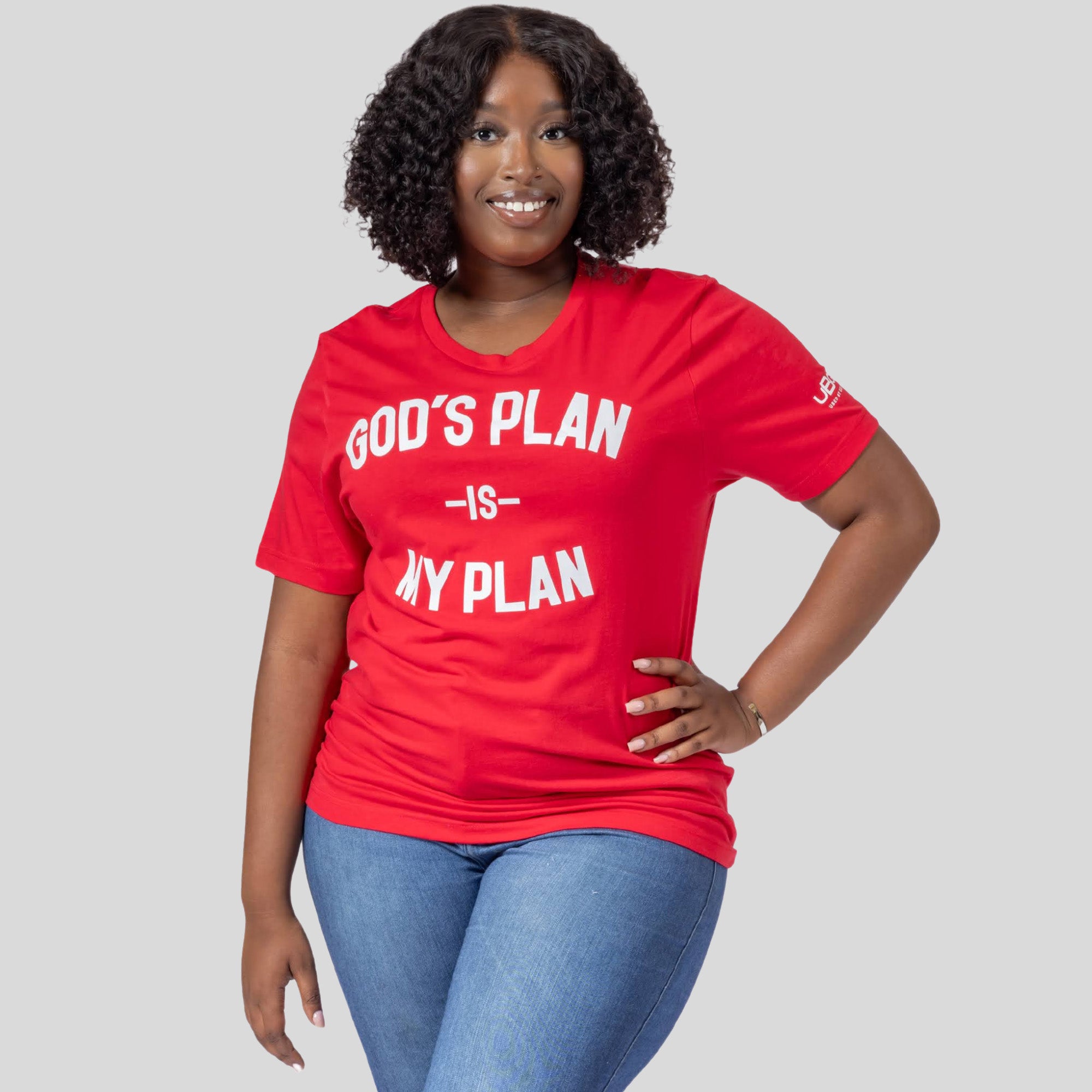 God's Plan My Plan Original Tee (Fire)