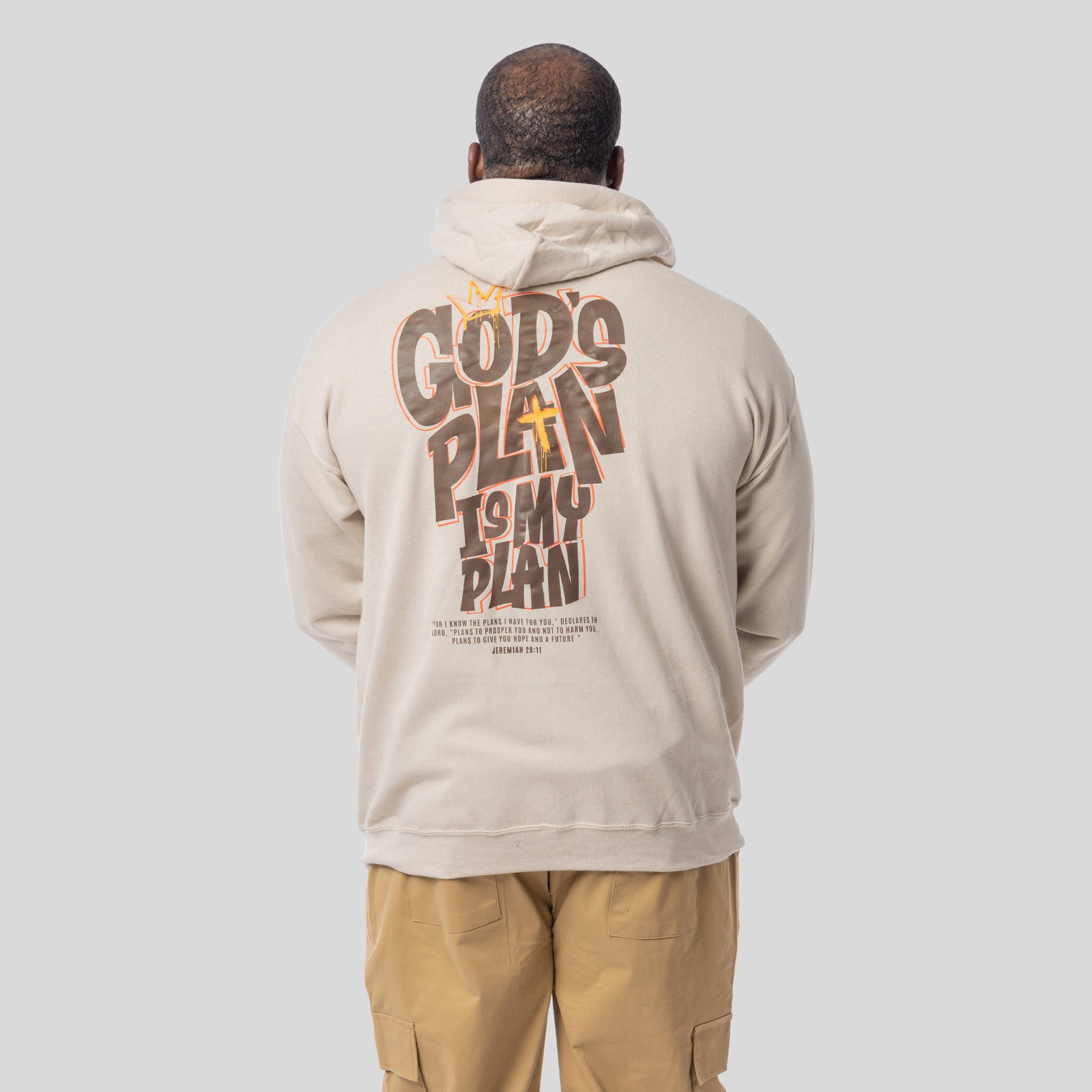 God's Plan My Plan Jeremiah Hoodie