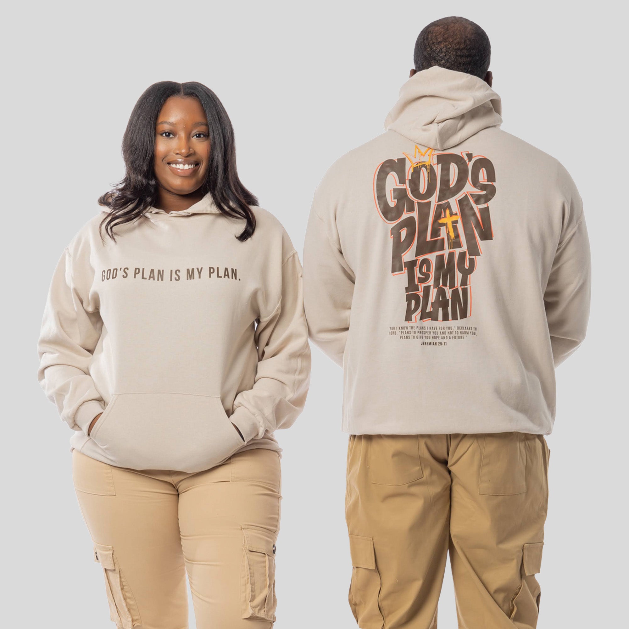 God's Plan My Plan Jeremiah Hoodie