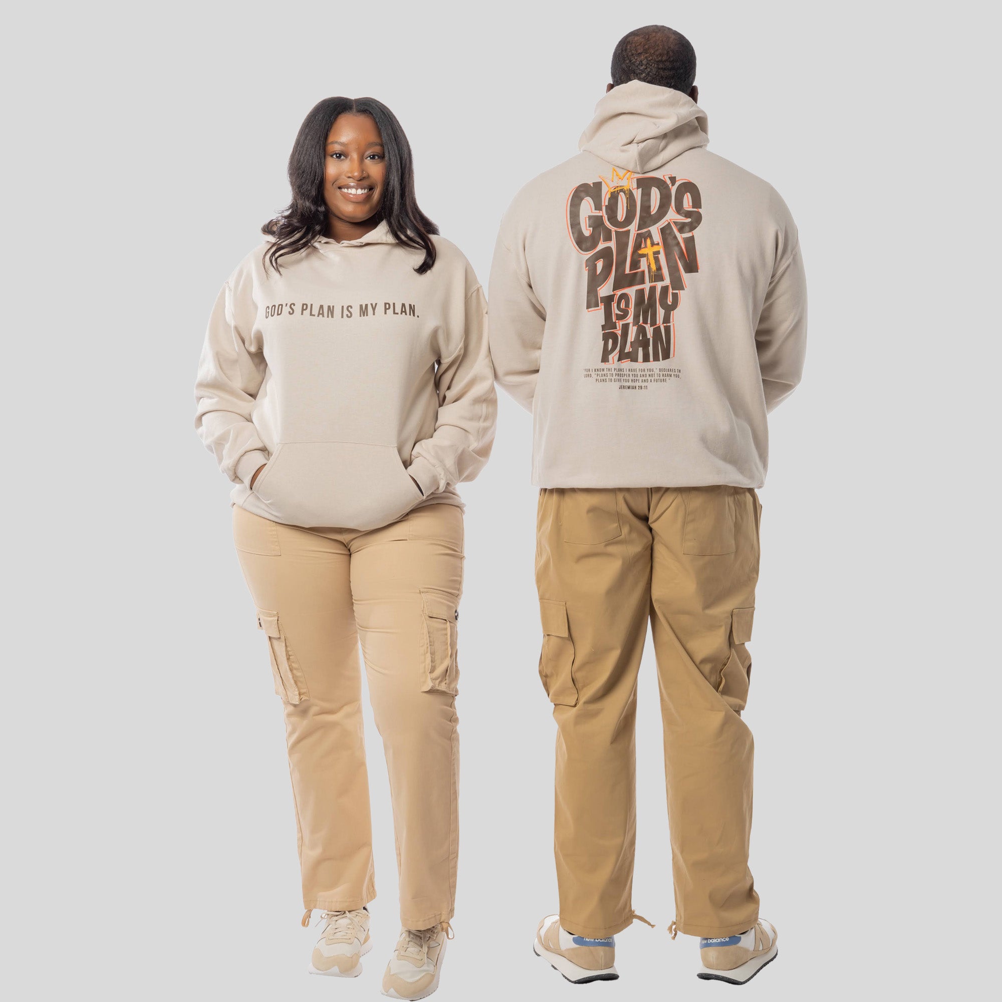 God's Plan My Plan Jeremiah Hoodie