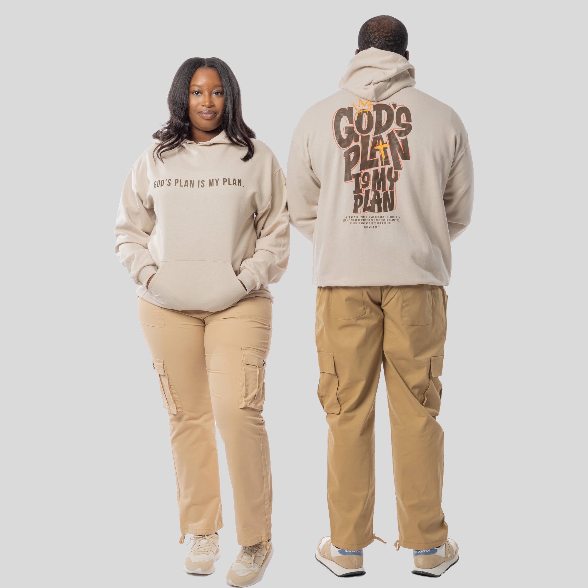 God's Plan My Plan Jeremiah Hoodie