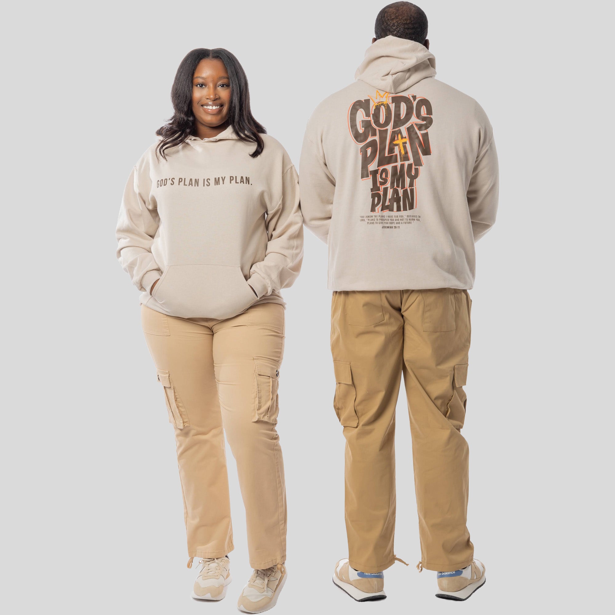 God's Plan My Plan Jeremiah Hoodie