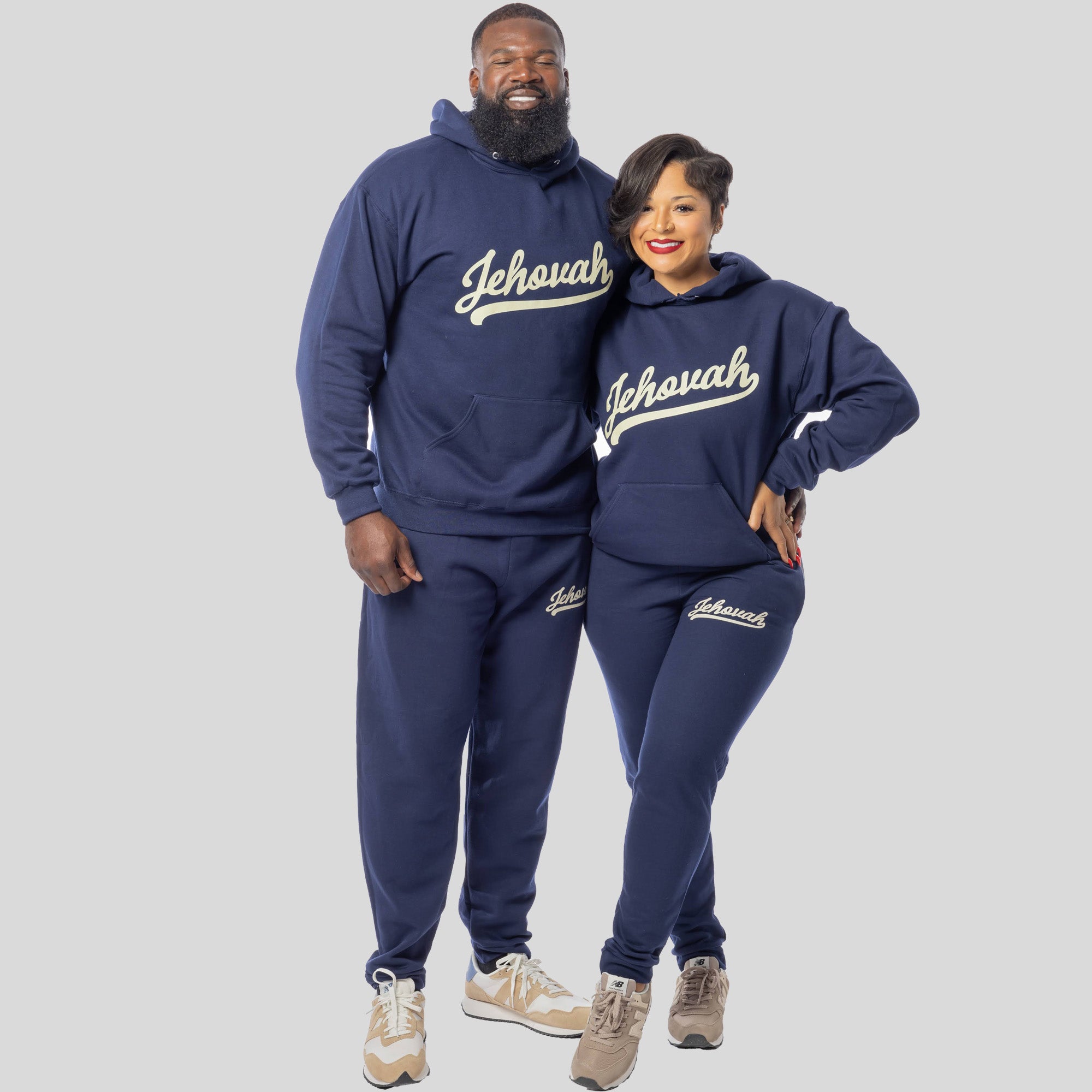 Jehovah Jogger Set (Navy)