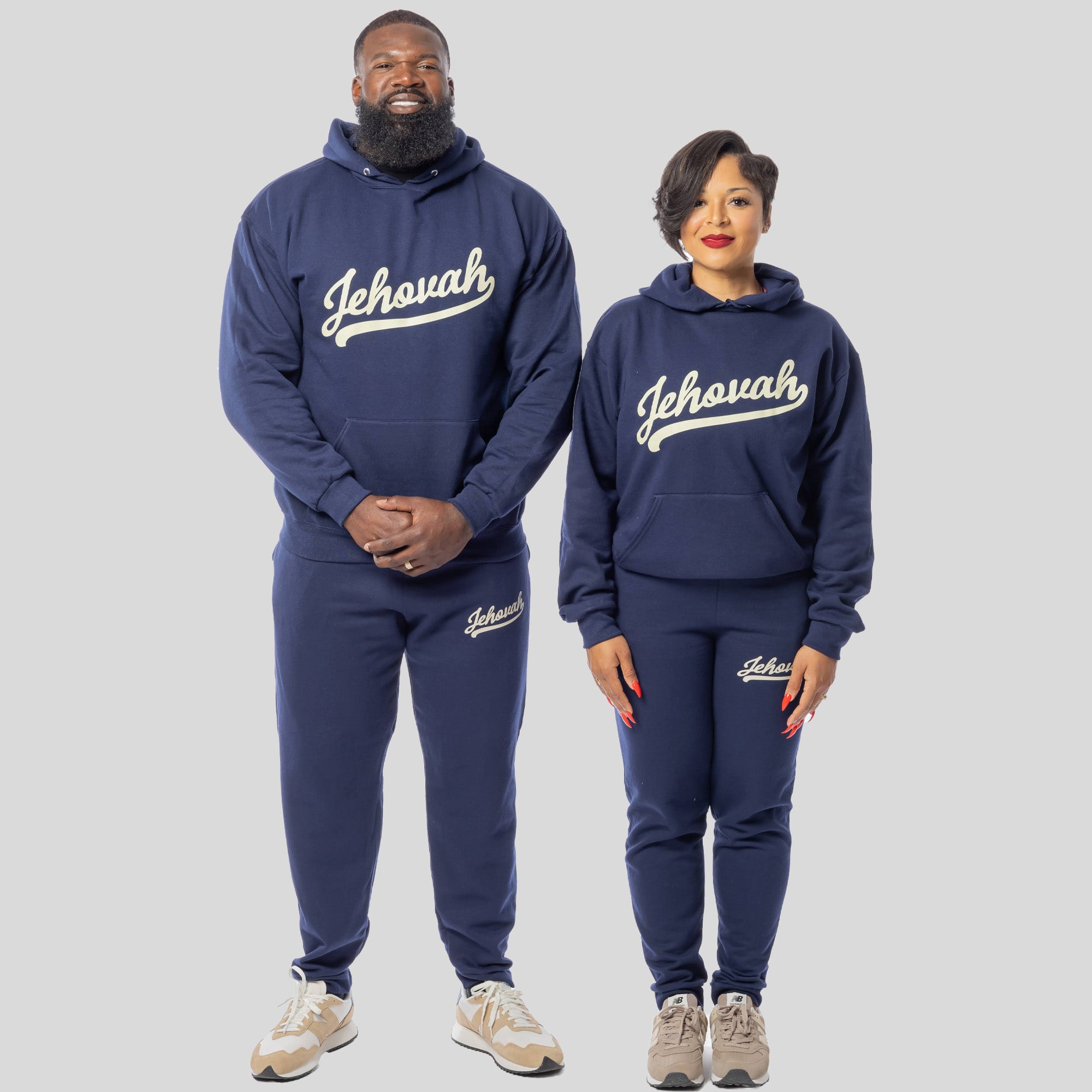 Jehovah Jogger Set (Navy)