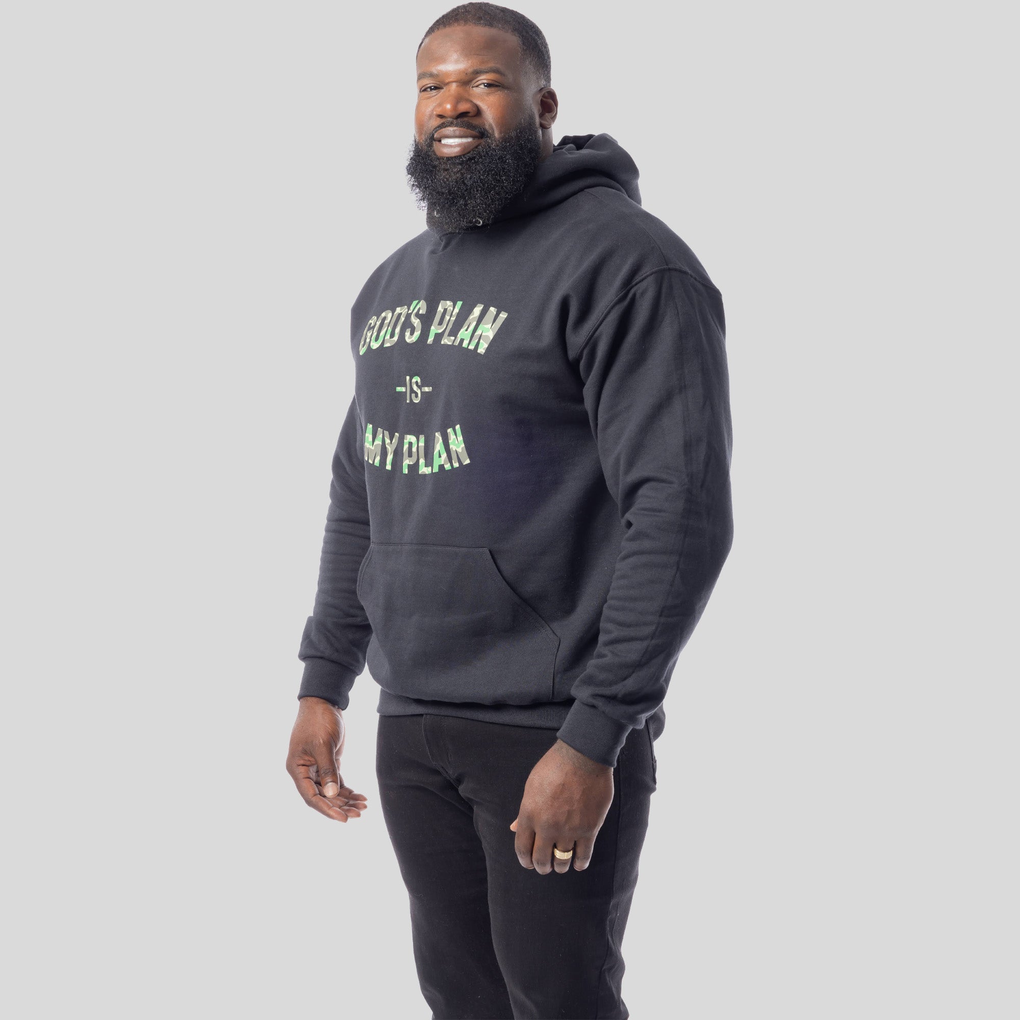 God's Plan My Plan Camo Hoodie