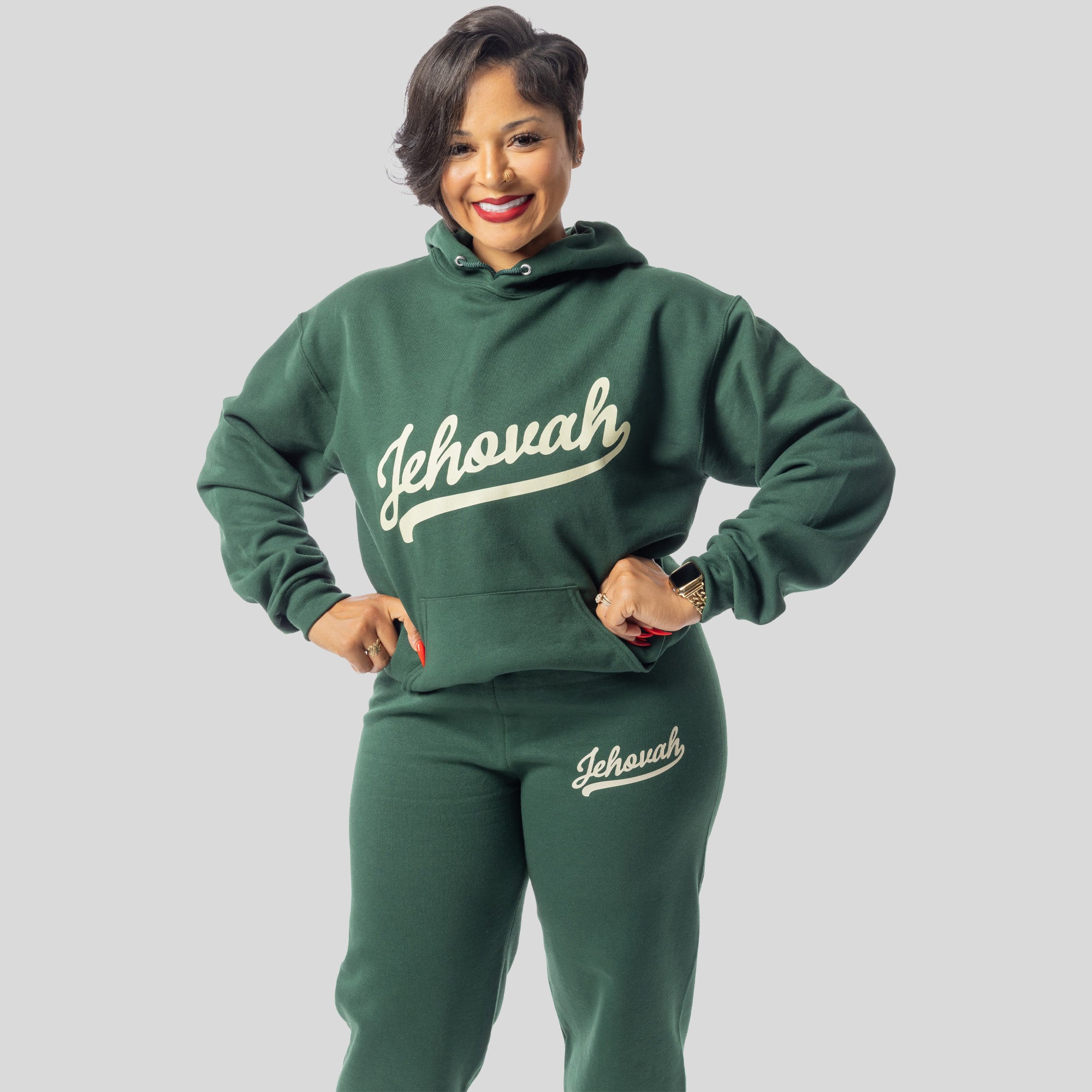 Jehovah Jogger Set (Emerald)