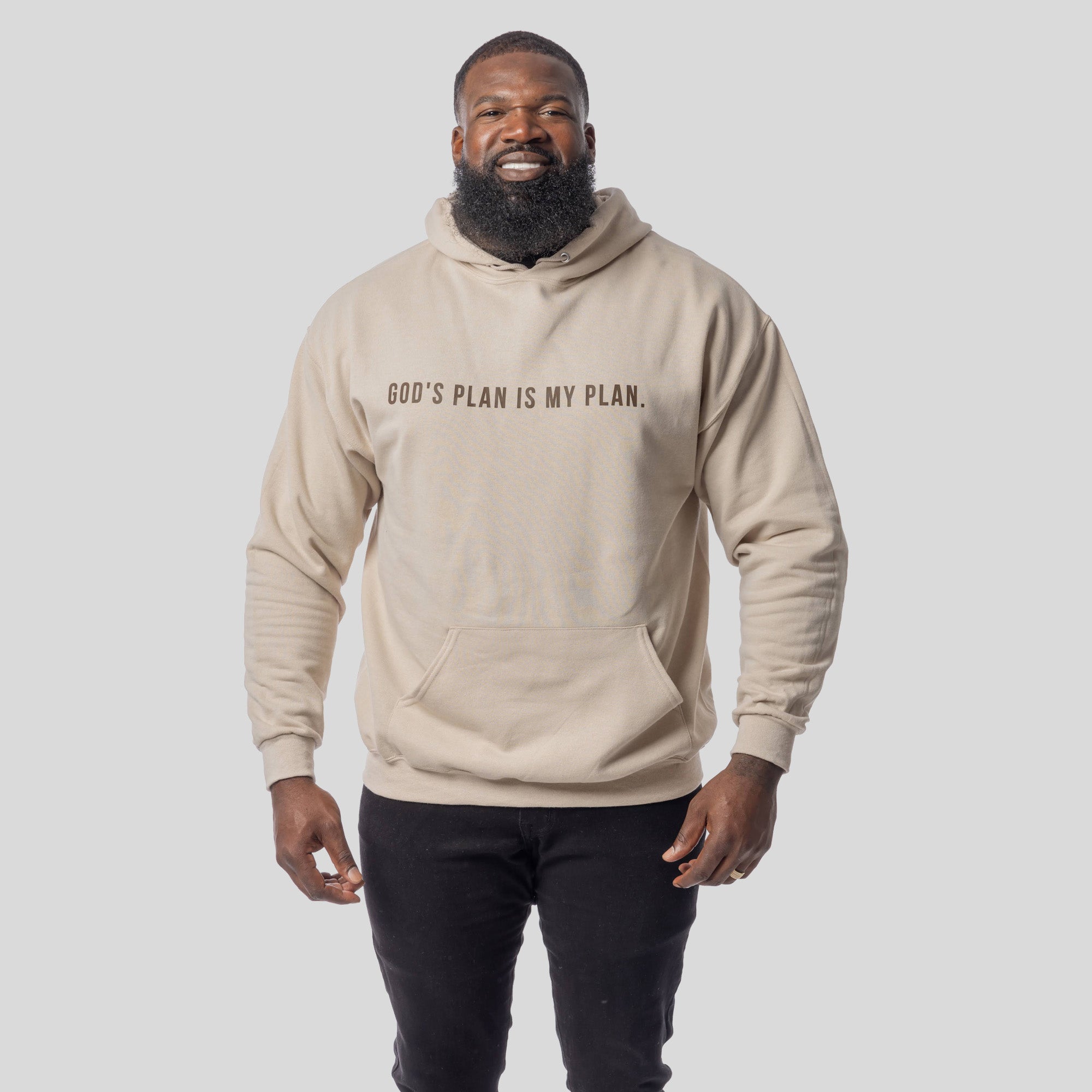 God's Plan My Plan Jeremiah Hoodie