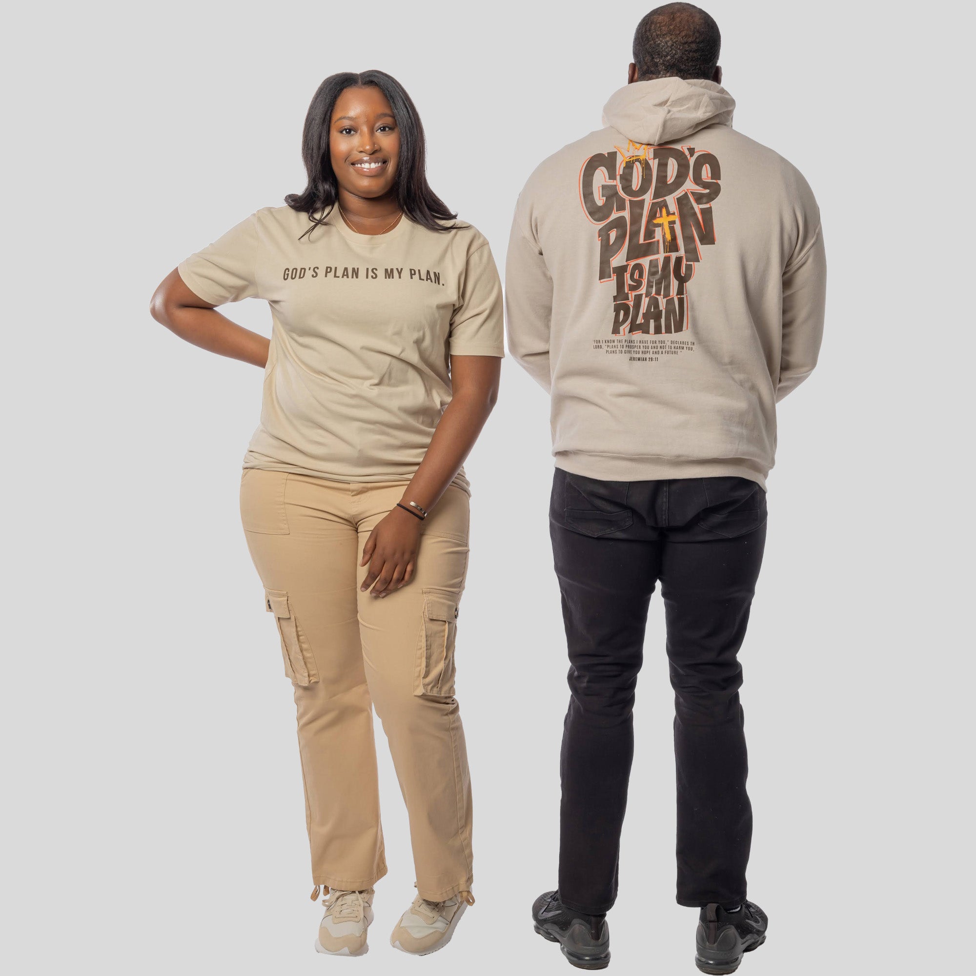 God's Plan My Plan Jeremiah Hoodie + FREE TEE