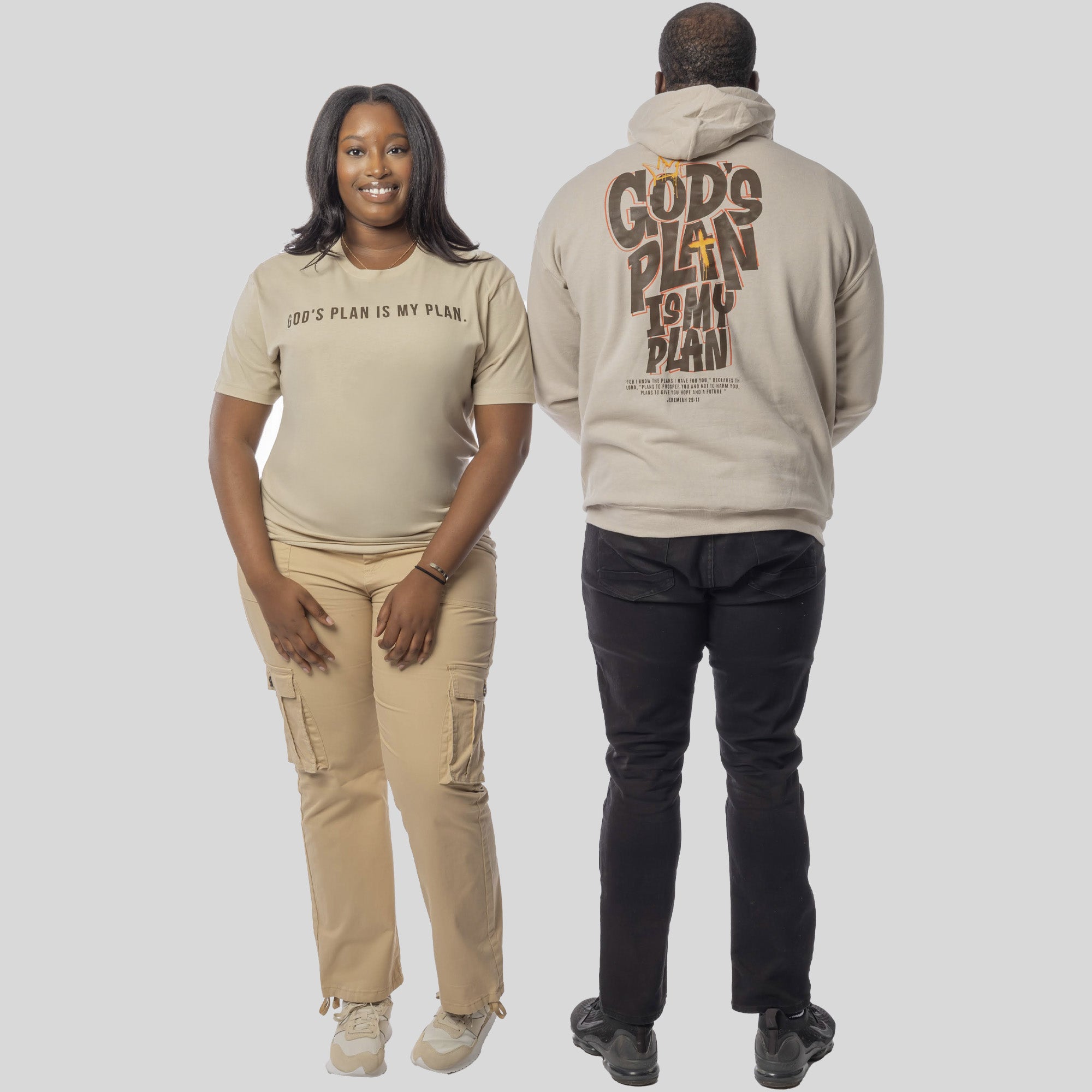 God's Plan My Plan Jeremiah Hoodie + FREE TEE