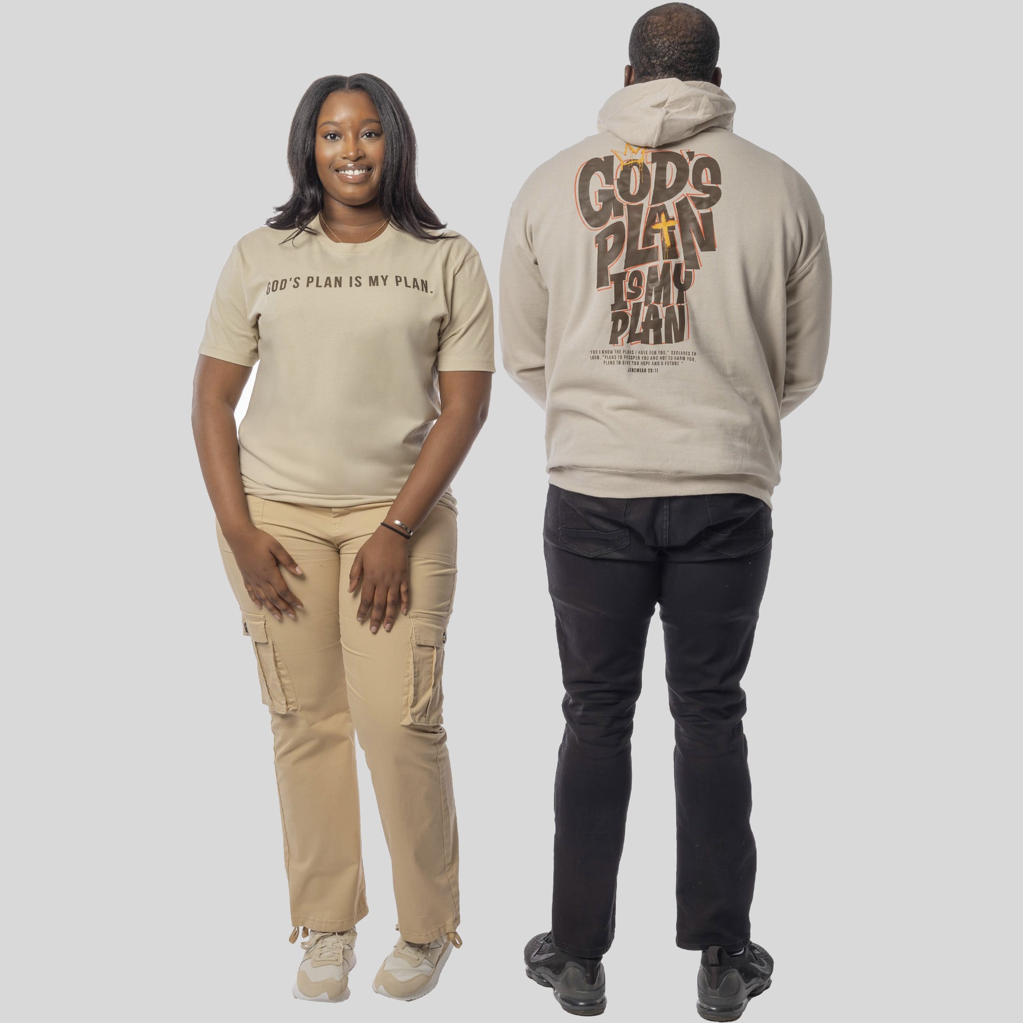 God's Plan My Plan Jeremiah Hoodie + FREE TEE