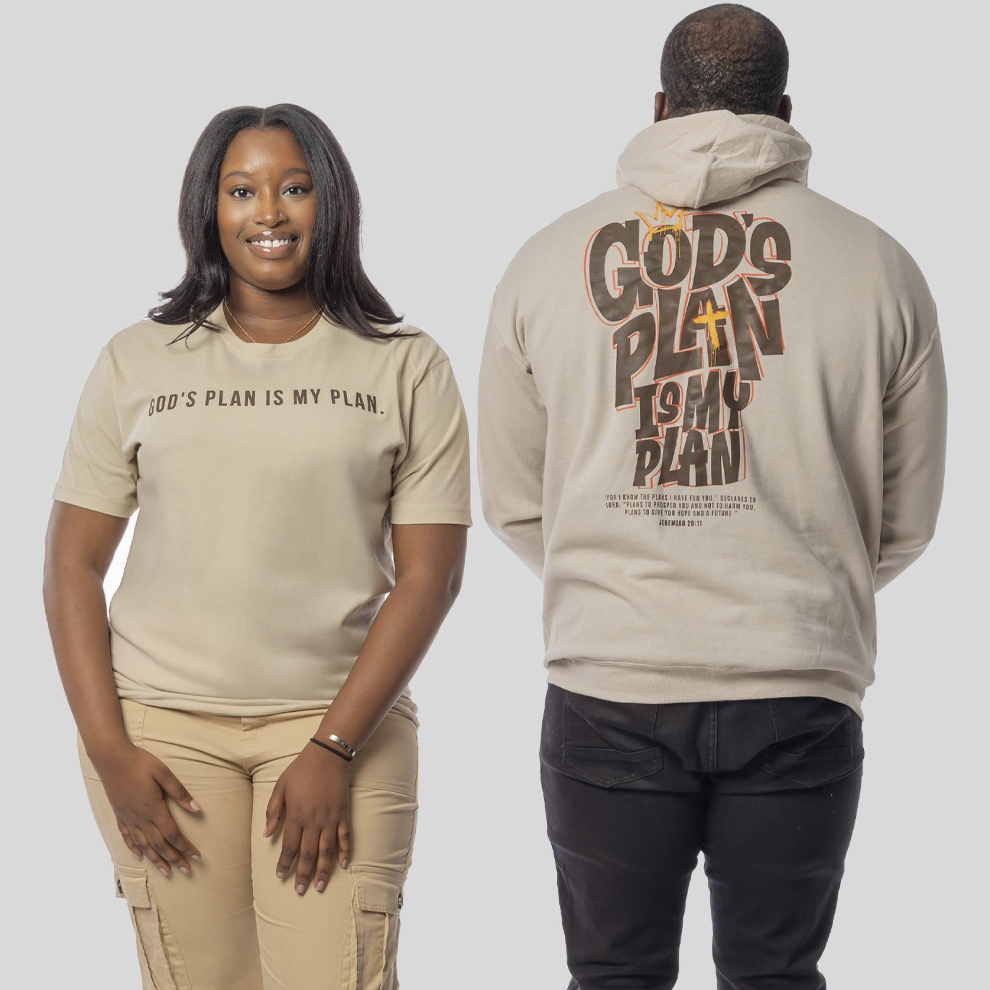 God's Plan My Plan Jeremiah Hoodie + FREE TEE