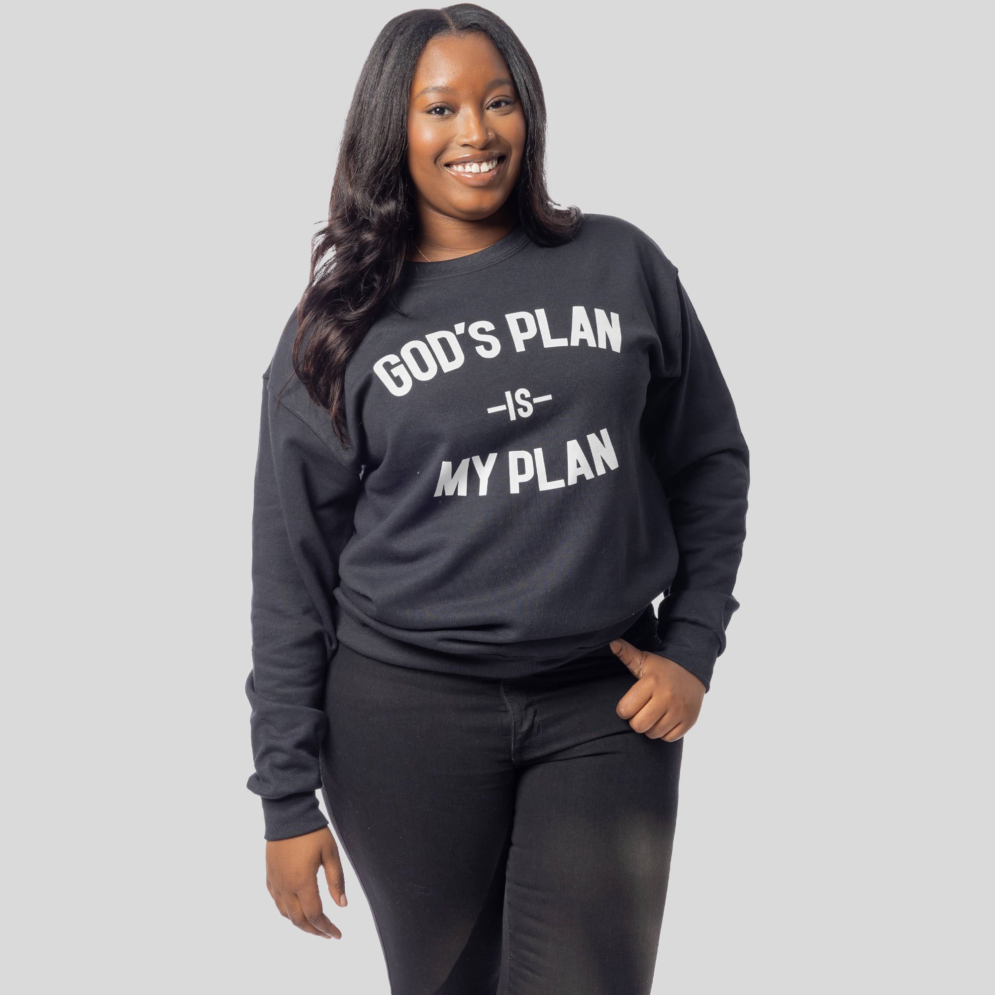 God's Plan My Plan Sweatshirt (Eternal)